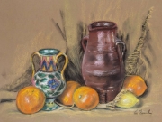 vasi, arance, limoni